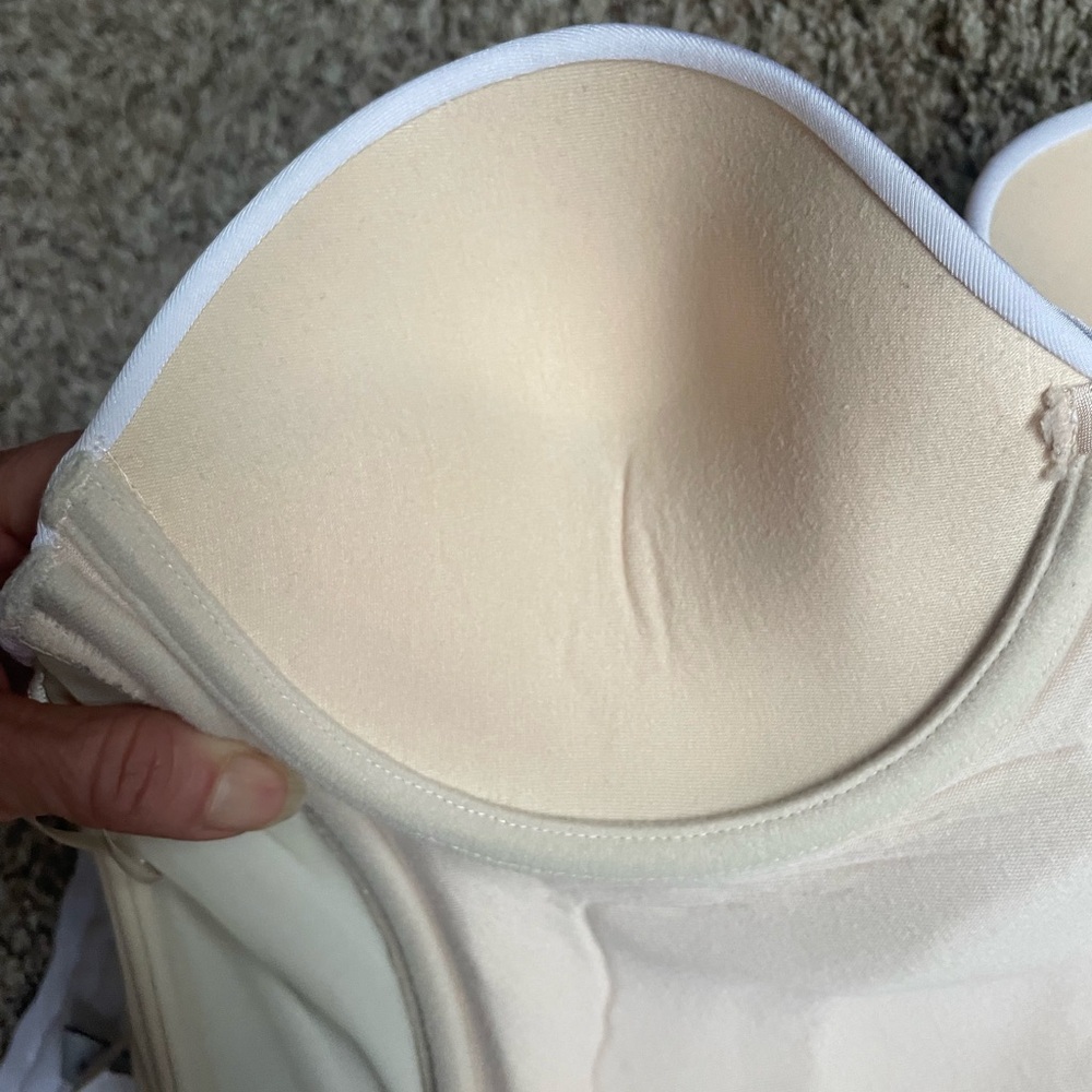 David's Bridal White Strapless Bra - Picture 8 of 9